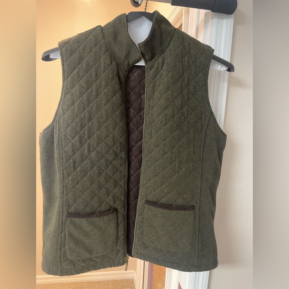 Ralph Lauren zip up vest